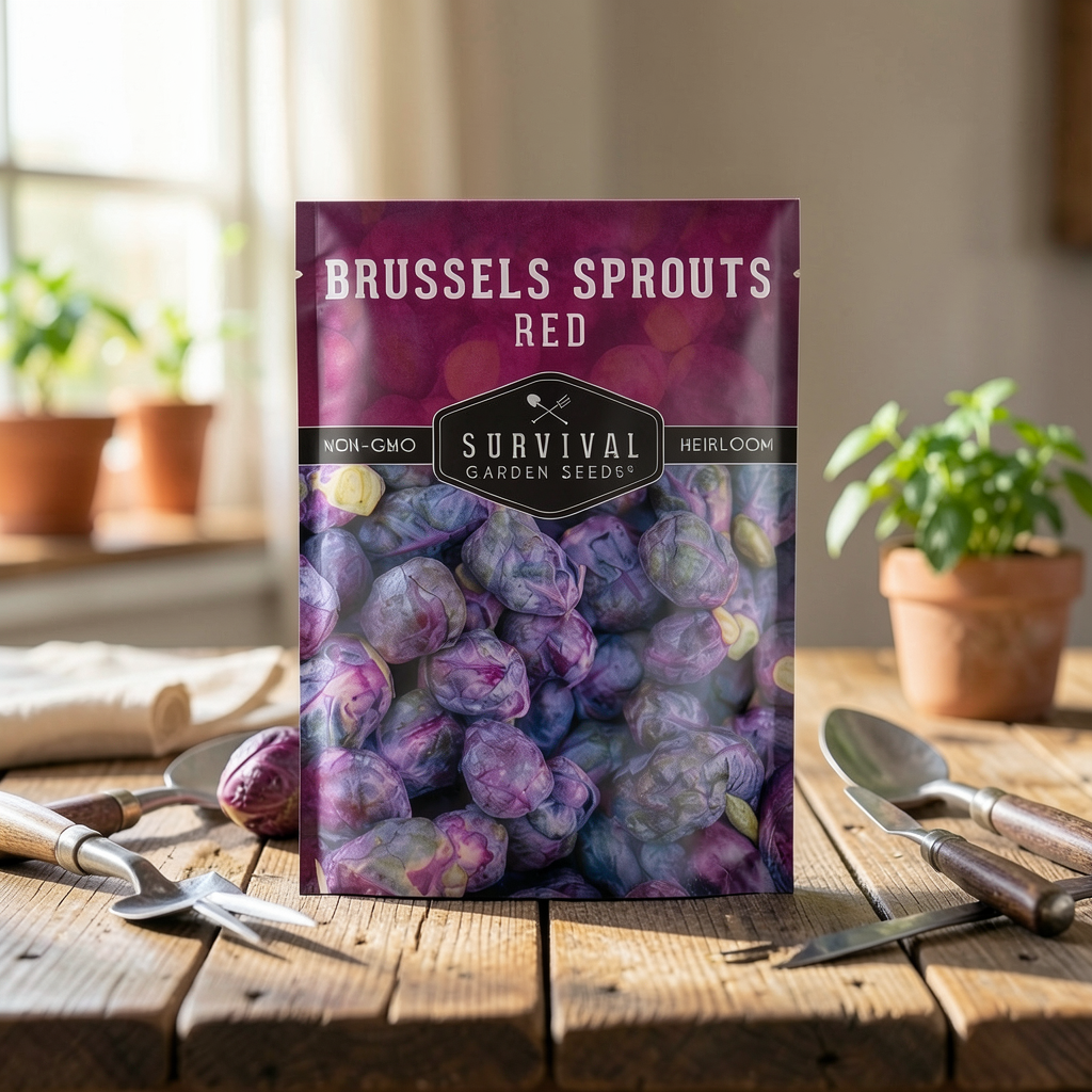 Grow-Ready Brussels Sprouts Seeds - urban garden seed set