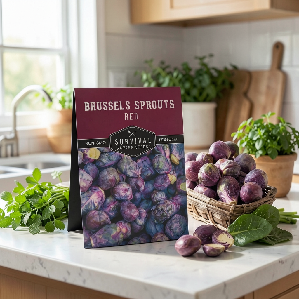 Grow-Ready Brussels Sprouts Seeds - urban garden seed set