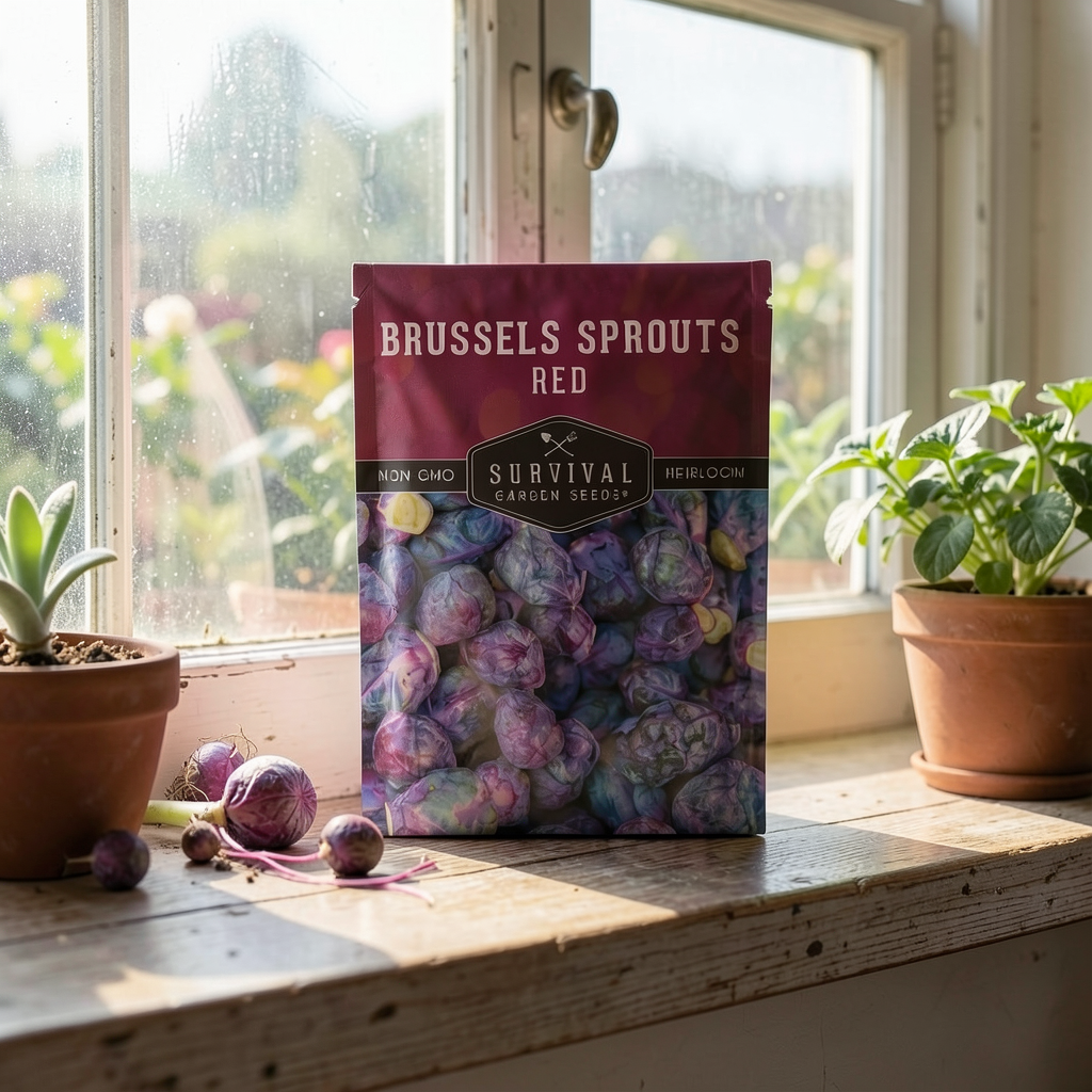 Grow-Ready Brussels Sprouts Seeds - urban garden seed set