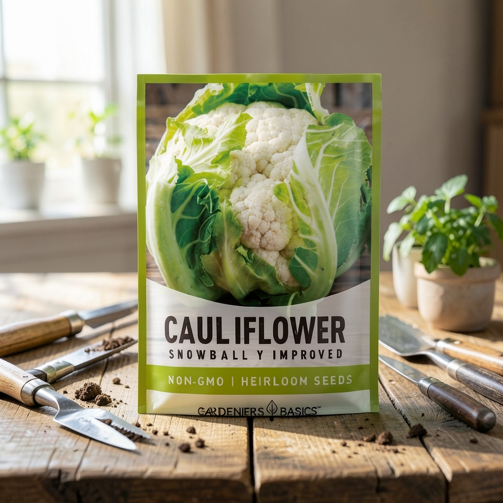 Grow-Ready Cauliflower Seeds Garden Selection - urban garden seed set