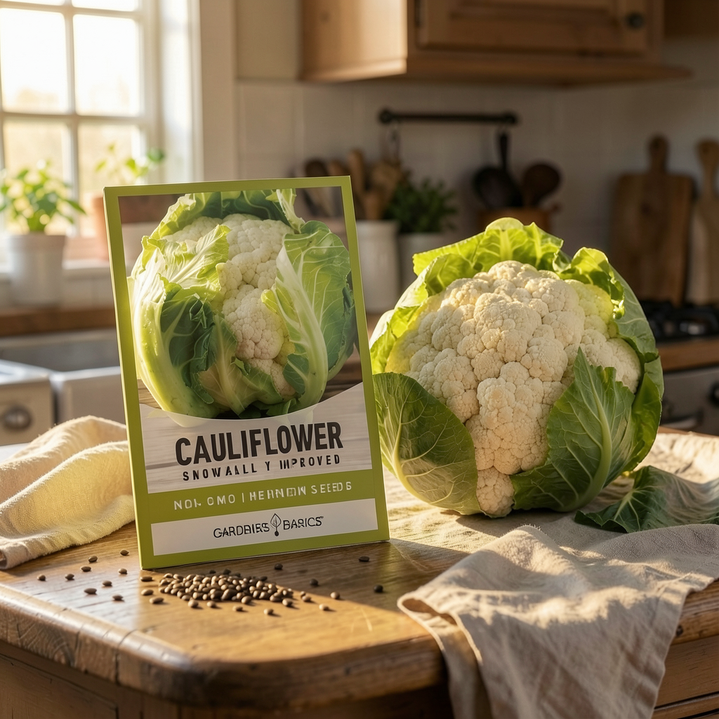Grow-Ready Cauliflower Seeds Garden Selection - urban garden seed set