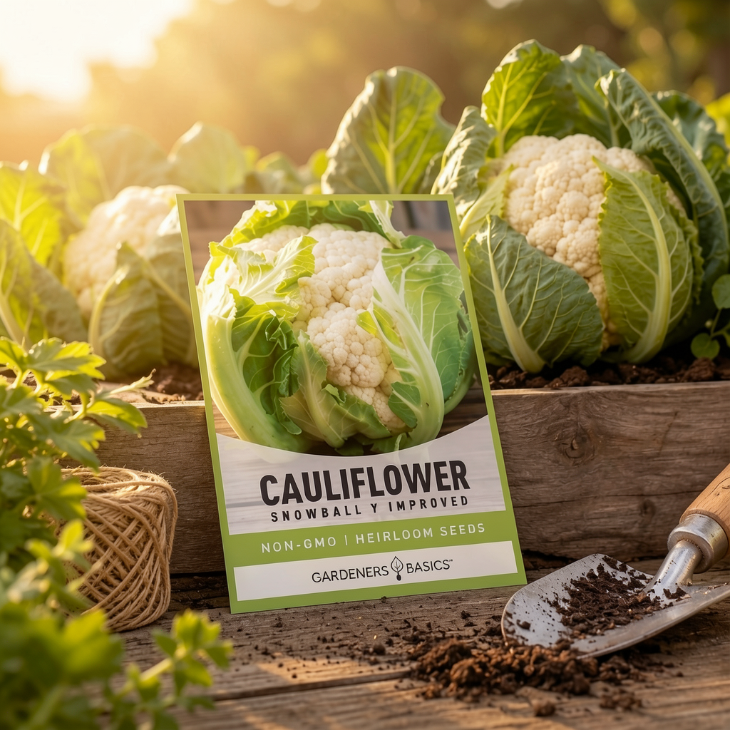 Grow-Ready Cauliflower Seeds Garden Selection - urban garden seed set