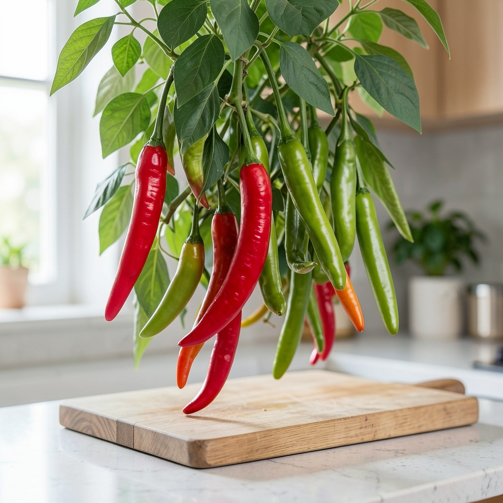 Grow-Ready Chili Pepper / Bell Pepper Seeds - urban garden seed set