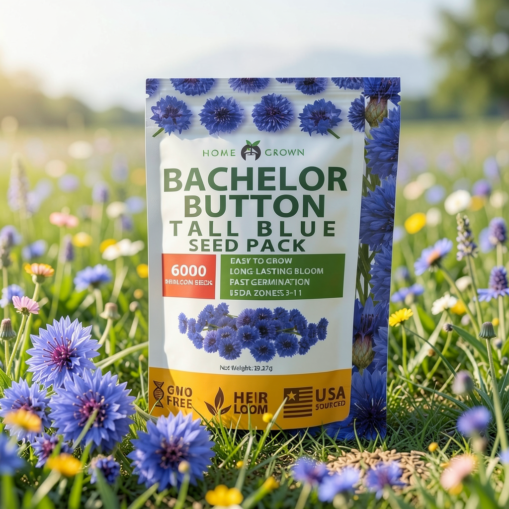 Grow-Ready Cornflower Seeds - urban garden seed set