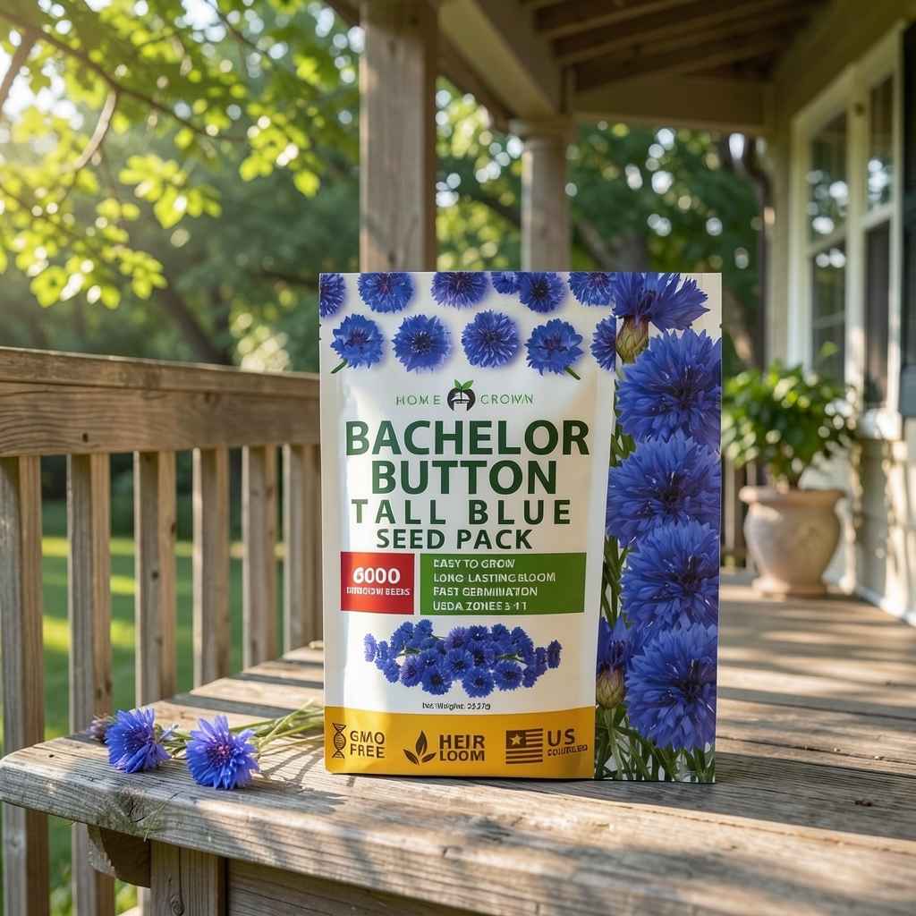 Grow-Ready Cornflower Seeds - urban garden seed set