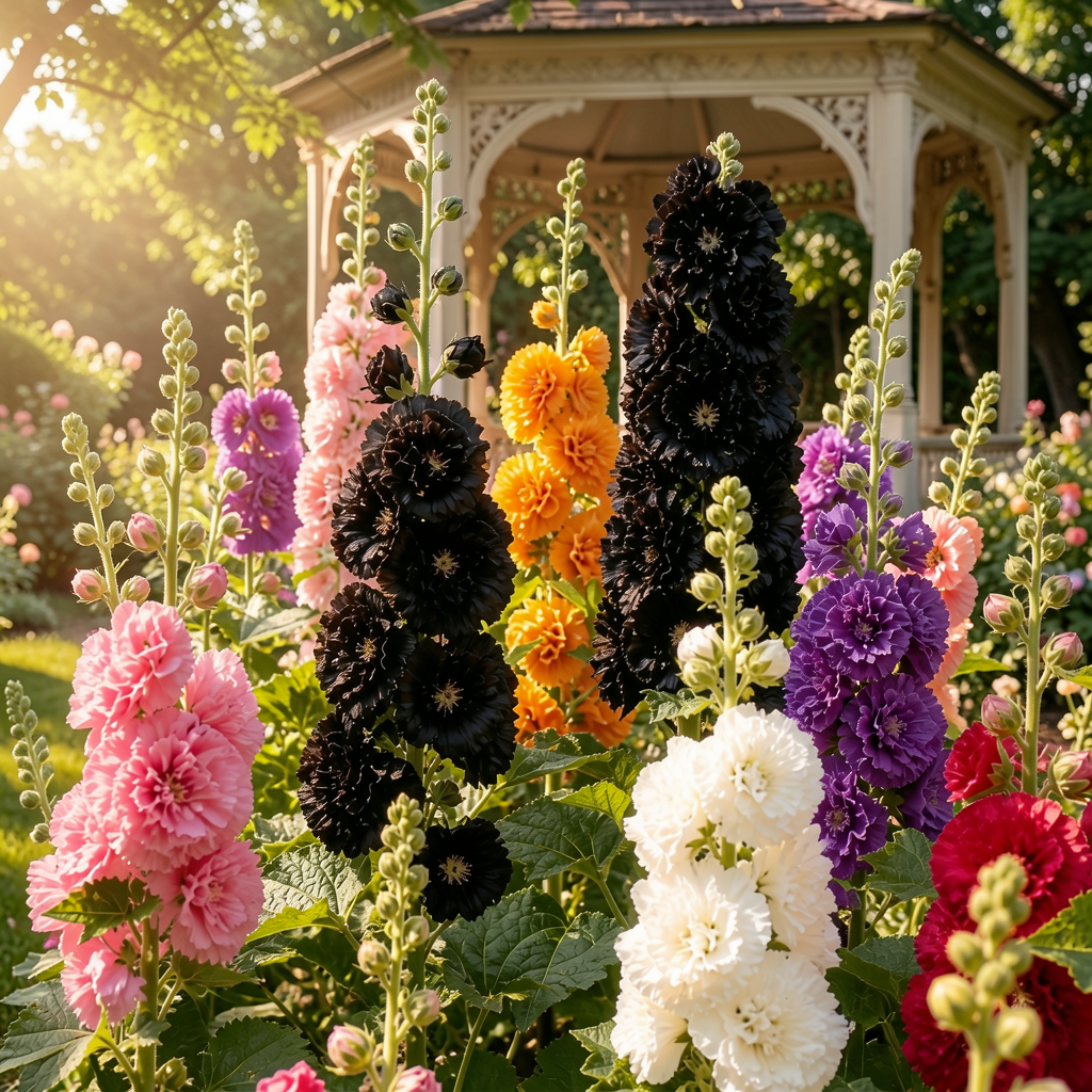 Grow-Ready Hollyhock Seeds - urban garden seed set