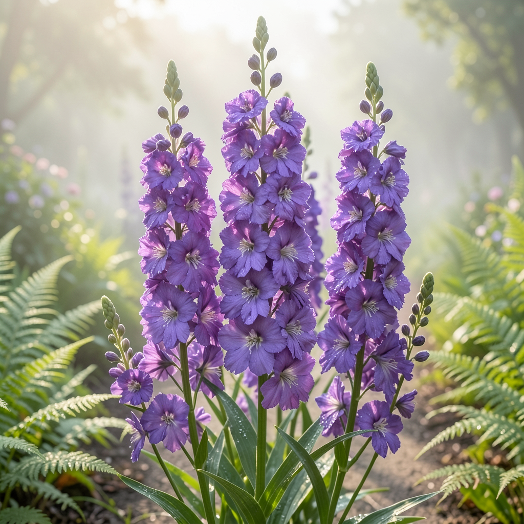 Grow-Ready Larkspur / Delphinium Seeds - urban garden seed set