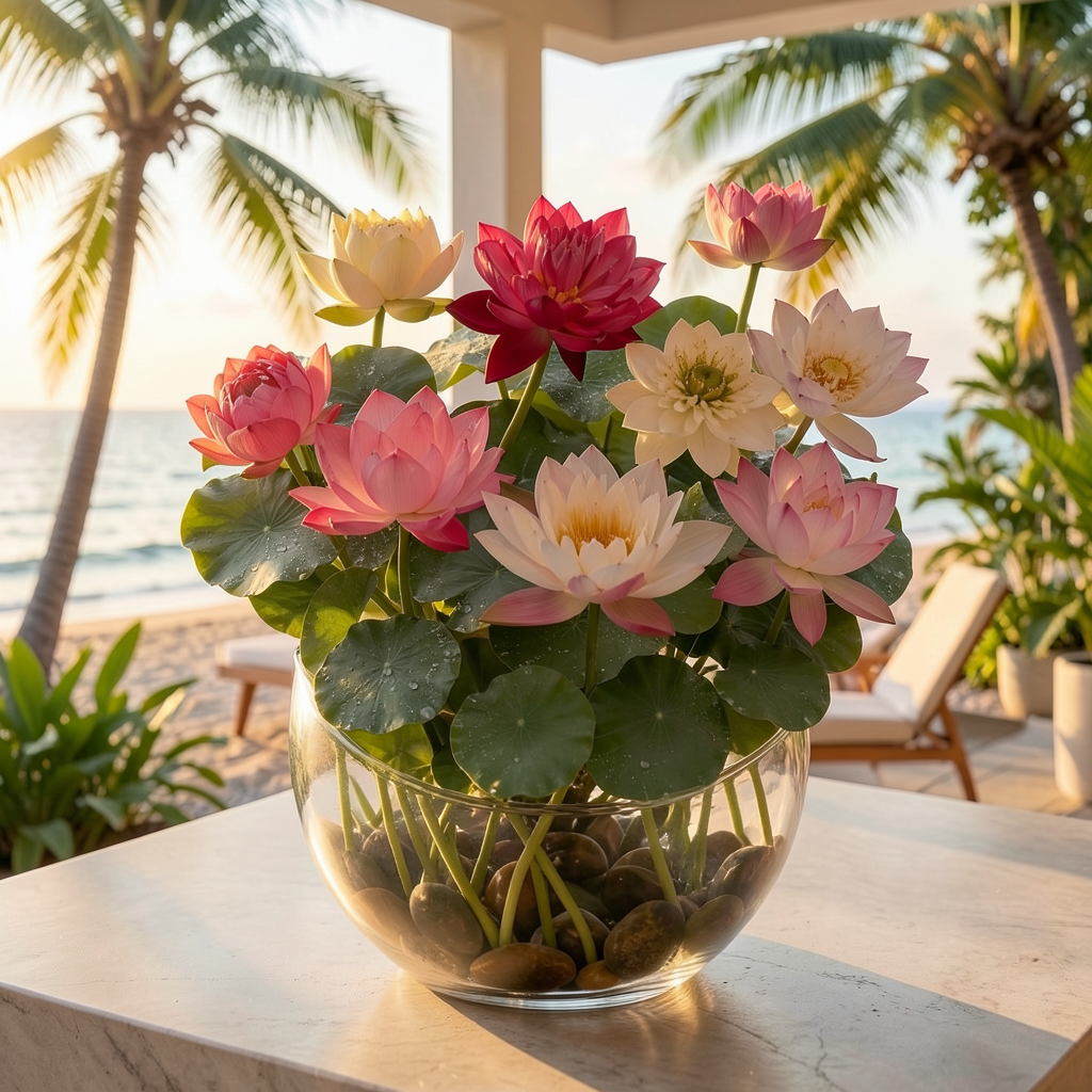 Grow-Ready Lotus Seeds - urban garden seed set