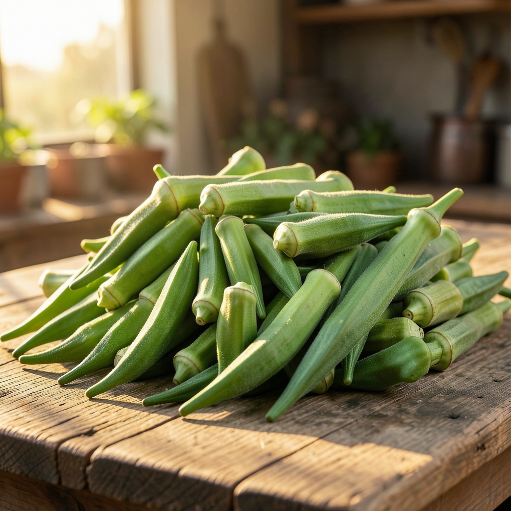 Grow-Ready Okra Seeds - urban garden seed set