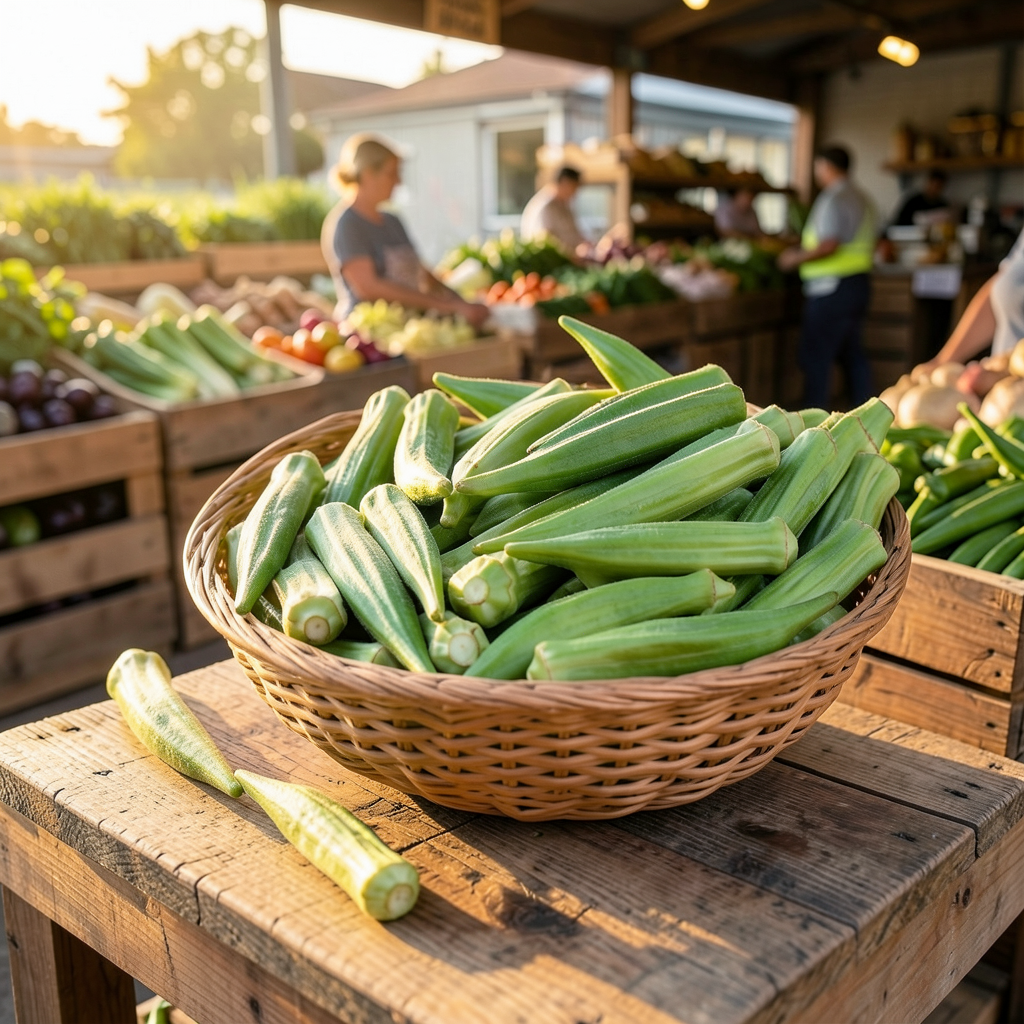 Grow-Ready Okra Seeds - urban garden seed set
