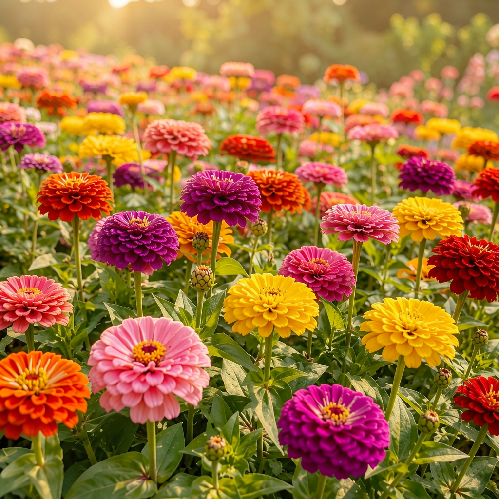 Grow-Ready Zinnia Seeds - urban garden seed set
